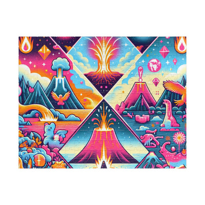 Colorful Vibrant Scene Puzzle - Fun Family Activity, Unique Gift, Artsy Home Decor, Mind-Bending Challenge, 110-1014 Pieces