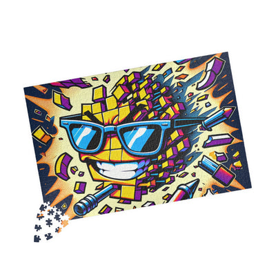 Puzzle with Fun Graphic Design, 110-1014 Piece Jigsaw Puzzle for Game Night, Family Fun, Gift for Kids, Puzzle Lovers, Colorful and Unique