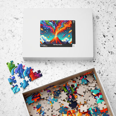 Colorful Volcano Puzzle - Fun for Family Game Night, Creative Gift, Entertainment, Stress Relief, Educational Activity