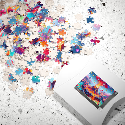 Vibrant Volcano V3 Puzzle | 110, 252, 520, 1014-Piece | Perfect Gift for Puzzle Lovers, Family Bonding, Relaxation, Kids' Activities, [...]