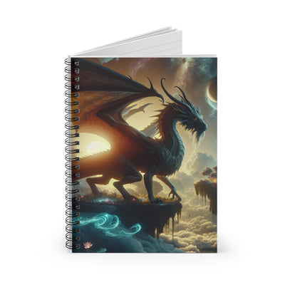 Fantasy Dragon Spiral Notebook - Ruled Line, Magical Stationery, Writer's Journal, Gift for Fantasy Lovers, Artsy Notes, Unique School [...]