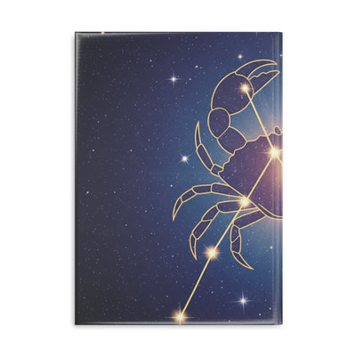 Celestial Cancer Zodiac Notebook, Astrology Journal, Gift for Astrology Lovers, Star Sign Notepad, Starry Night Journal
