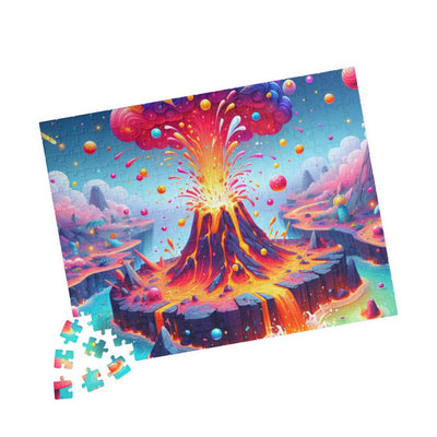 Vibrant Volcano V3 Puzzle | 110, 252, 520, 1014-Piece | Perfect Gift for Puzzle Lovers, Family Bonding, Relaxation, Kids' Activities, [...]