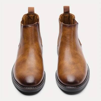 Soft In Sole Comfortable Chelsea - Men's Fashion Slip On Boots