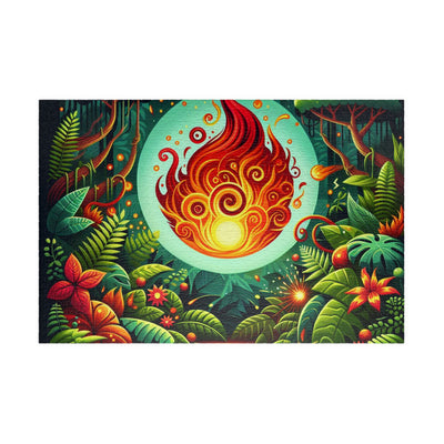 Vibrant Fire-Themed Puzzle | 110-1014 Pieces | Perfect Gift for Relaxation, Family Fun, Game Night, Mindfulness