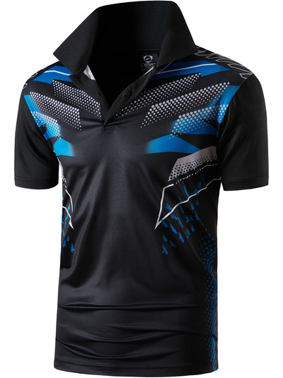 Jeansian Men's Quick Dry Sport Tee Shirt for Tennis, Golf, and Bowling - Comfortable and Stylish