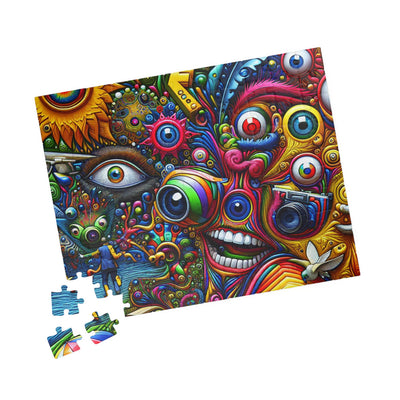 Vibrant Art Puzzle for Creative Minds, 110-1014 pieces, Gift for Puzzle Lovers, Home Decor, Fun Family Activity, Unique Artwork