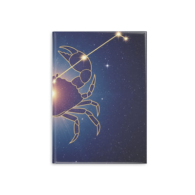 Celestial Cancer Zodiac Notebook, Astrology Journal, Gift for Astrology Lovers, Star Sign Notepad, Starry Night Journal
