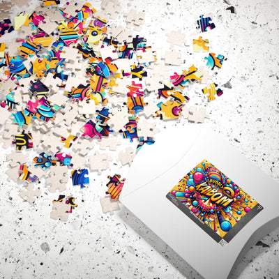 Vibrant Puzzle for Family Fun, 110, 252, 520, 1014-piece, Perfect Gift for Game Night, Birthday, Holiday, Family Gatherings