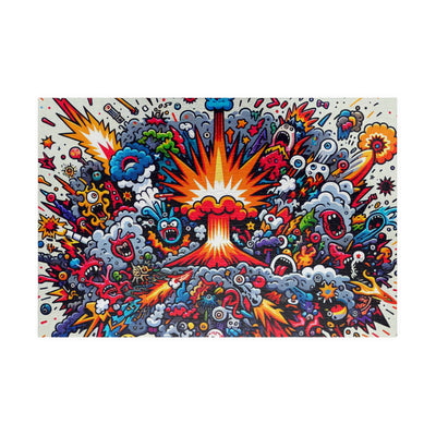 Vibrant Art Puzzle Collection - Unique Explosion Design, 110, 252, 520, 1014-piece, Perfect Gift for Puzzle Lovers, Family Fun, Stress [...]