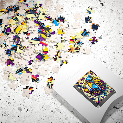 Puzzle with Fun Graphic Design, 110-1014 Piece Jigsaw Puzzle for Game Night, Family Fun, Gift for Kids, Puzzle Lovers, Colorful and Unique