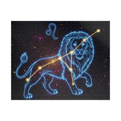 Celestial Leo Puzzle - 110, 252, 520 or 1014 Pieces, Zodiac Gifts, Astrology Decor, Star Sign Fun, Family Activity