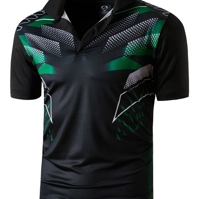Jeansian Men's Quick Dry Sport Tee Shirt for Tennis, Golf, and Bowling - Comfortable and Stylish