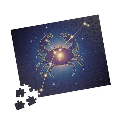 Astrology-Themed Puzzle - Zodiac Crab Design, Gift for Astrology Lovers, Family Game Night, Home Décor, Fun Brain Teaser