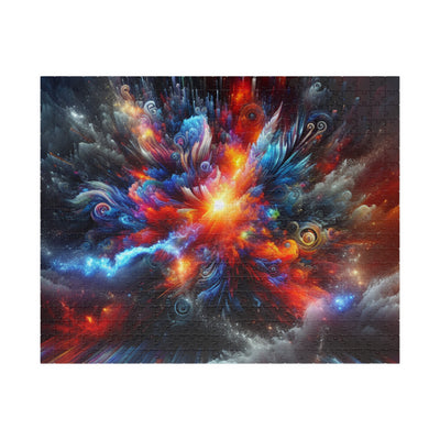 Colorful Cosmic Puzzle - 110, 252, 520, 1014-piece, Perfect Gift for Space Lovers, Family Fun, Wall Art, Brain Teaser, Puzzle Night