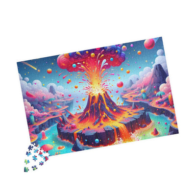 Vibrant Volcano V3 Puzzle | 110, 252, 520, 1014-Piece | Perfect Gift for Puzzle Lovers, Family Bonding, Relaxation, Kids' Activities, [...]