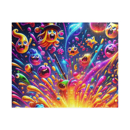 Colorful Puzzle for Family Fun, Unique Gift for Kids, 110-1014 Piece Jigsaw with Vibrant Design, Perfect for Game Nights, Indoor Activities
