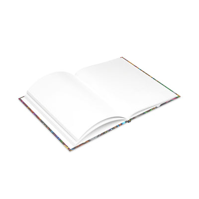 Colorful Art Hardcover Notebook, Creative Journal, Sketchbook with Puffy Covers, Fun Gift for Artists, Unique Stationery