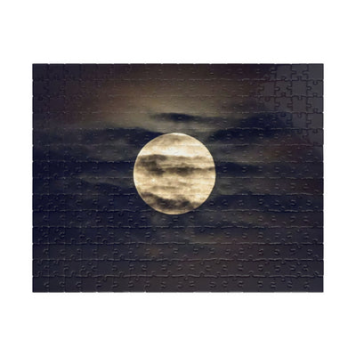 Moonlit Night Puzzle, Relaxing Jigsaw Game, Family Fun Activity, Gift for Puzzle Lovers, Home Décor, Mindfulness Activity