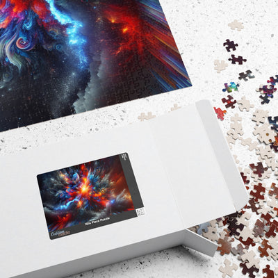 Colorful Cosmic Puzzle - 110, 252, 520, 1014-piece, Perfect Gift for Space Lovers, Family Fun, Wall Art, Brain Teaser, Puzzle Night