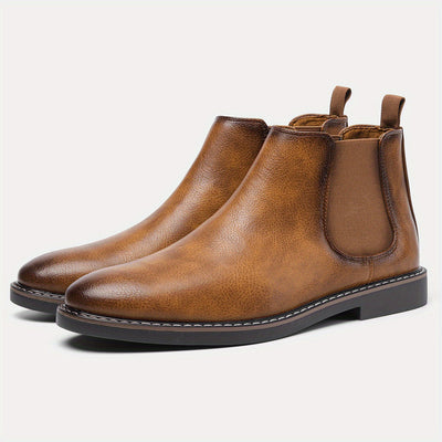Soft In Sole Comfortable Chelsea - Men's Fashion Slip On Boots