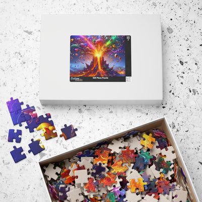 Colorful Fantasy Volcano Puzzle - Vibrant 110, 252, 520, 1014-piece Jigsaw, Kids Activity, Family Game, Perfect Gift for All Ages, Fun Indoor [...]