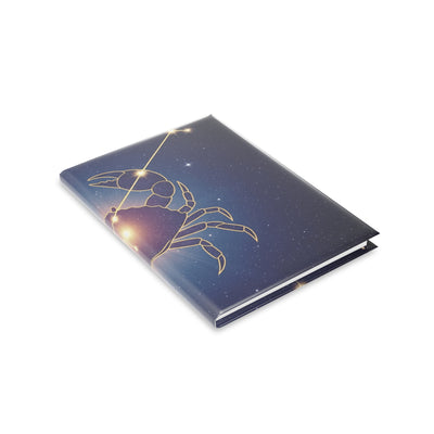 Celestial Cancer Zodiac Notebook, Astrology Journal, Gift for Astrology Lovers, Star Sign Notepad, Starry Night Journal