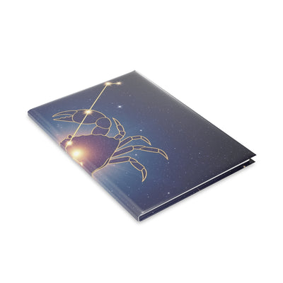 Celestial Cancer Zodiac Notebook, Astrology Journal, Gift for Astrology Lovers, Star Sign Notepad, Starry Night Journal