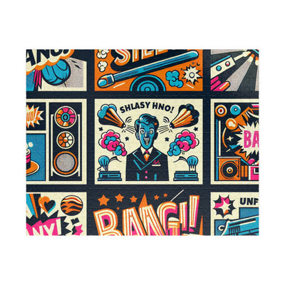 Colorful Retro Graphic Puzzle – Fun Family Game, Unique Gift, Home Decor, Art Prints, Brain Teaser