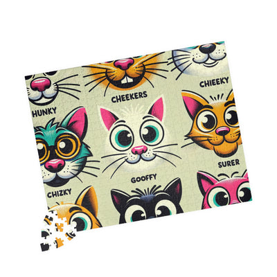 Cat-Themed Puzzle, Fun Family Game, Perfect Gift for Cat Lovers, 110 to 1014 Pieces, Relaxing Activity for All Ages