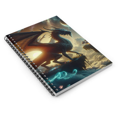 Fantasy Dragon Spiral Notebook - Ruled Line, Magical Stationery, Writer's Journal, Gift for Fantasy Lovers, Artsy Notes, Unique School [...]