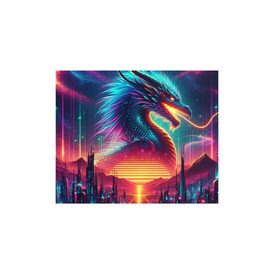 Vibrant Fantasy Dragon Poster, Matte Art Print for Home Decor, Wall Art for Gamers, Gift for Fantasy Lovers, Magical Wall Decor