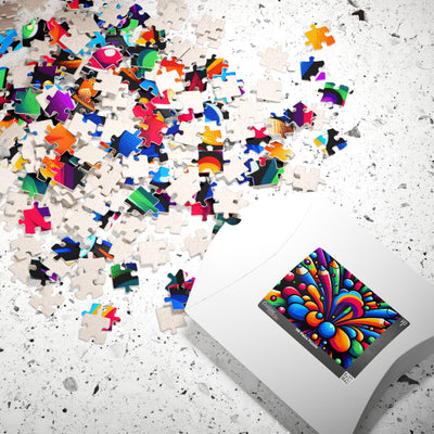 Colorful Spectrum Puzzle - Vibrant 1014-piece Jigsaw, Fun Family Activity, Perfect Gift for Puzzle Lovers, Game Night Fun