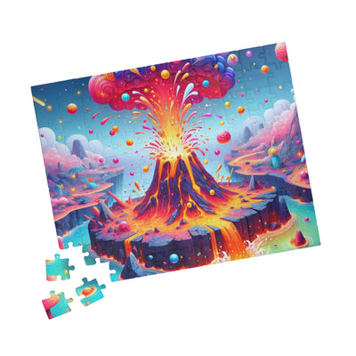 Vibrant Volcano V3 Puzzle | 110, 252, 520, 1014-Piece | Perfect Gift for Puzzle Lovers, Family Bonding, Relaxation, Kids' Activities, [...]