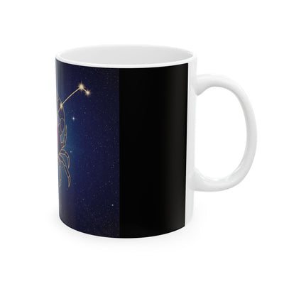 Celestial Crab Mug, Zodiac Coffee Cup for Astrology Lovers, Gift for Cancer Birthday, Astrology Themed Kitchenware, Constellation [...]
