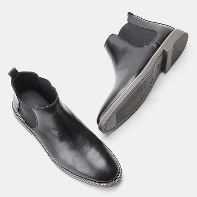 Soft In Sole Comfortable Chelsea - Men's Fashion Slip On Boots