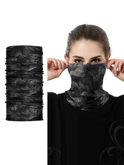 Cycling Face Mask Absorb Sweat Breathable Fishing Training Sport UV Face Scarf Neck Gaiter Summer Face Bandana Ice Silk Men Wome