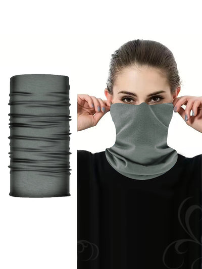 Cycling Face Mask Absorb Sweat Breathable Fishing Training Sport UV Face Scarf Neck Gaiter Summer Face Bandana Ice Silk Men Wome