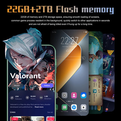 Teléfono inteligente Pova 6 Pro original con pantalla HD de 7.3