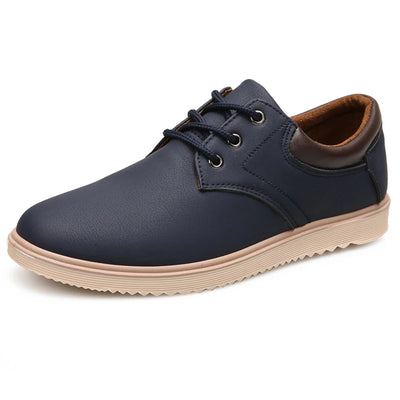 Men Leather Casual Shoes Men 2020 Summer Brand Comfortable Flat Shoes for Men Trendy Sneaker Men Oxfords Shoes