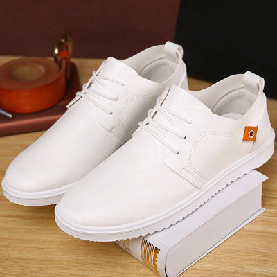 Men Leather Casual Shoes Men 2020 Summer Brand Comfortable Flat Shoes for Men Trendy Sneaker Men Oxfords Shoes