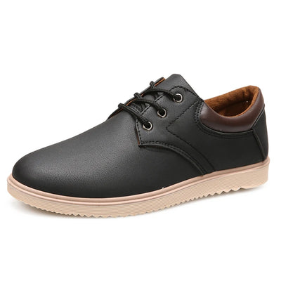 Men Leather Casual Shoes Men 2020 Summer Brand Comfortable Flat Shoes for Men Trendy Sneaker Men Oxfords Shoes