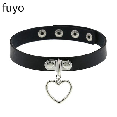 Retro Hip Hop Necklace Collar 90s Niche y2k Punk Cool Necklaces Pendant Clavicle Chain Jewelry