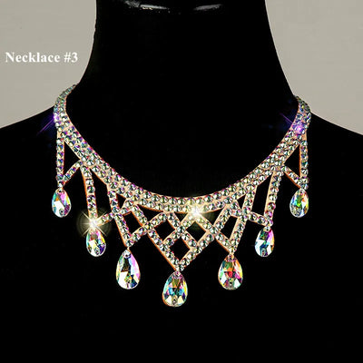 Necklace Collar Choker Ancient Egyptian Costume Belly Dance Jewelry Sparkle Rhinestone Costume Accessory Photography Show Stage