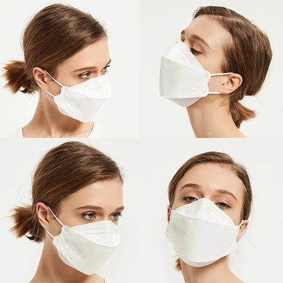 Adult 4 Layers CE FFP2 KN95 Mask Respirator Fabric Face Mask FFP2 Mascarilla Filter Mouth Dustproof Reuseable ffp2 Face mask
