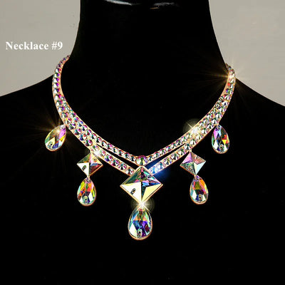 Necklace Collar Choker Ancient Egyptian Costume Belly Dance Jewelry Sparkle Rhinestone Costume Accessory Photography Show Stage