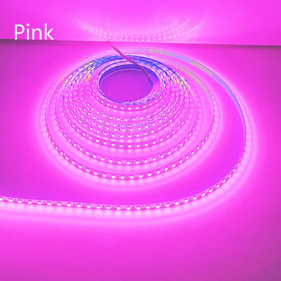 5M 600LEDs LED Strip 2835 DC12V 24V 120LEDs/m Home Lamp Strip Red Ice Blue Green Yellow Pink Flexible And Cuttable Soft Lamp Bar
