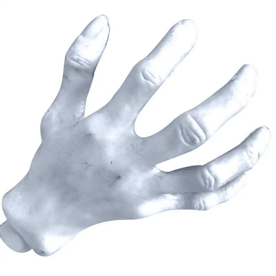 Dropshipping Halloween Decoration Realistic Life Size Skeleton Hands Plastic Fake Human Hand Bone Zombie Party Terror Scary Prop