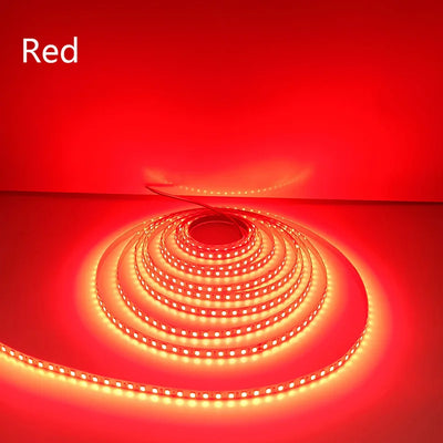5M 600LEDs LED Strip 2835 DC12V 24V 120LEDs/m Home Lamp Strip Red Ice Blue Green Yellow Pink Flexible And Cuttable Soft Lamp Bar