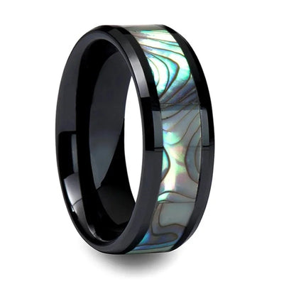 8mm Fashion Men Ring Alloy Fine Men Rings Wedding Engagement Christmas Gift Anniversary Men Jewelry Accessories